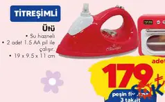 GOKİDY OYUNCAK TİTREŞİMLİ ÜTÜ indirimli fiyat GOKİDY OYUNCAK TİTREŞİMLİ ÜTÜ fiyat ve kampanya bilgisi